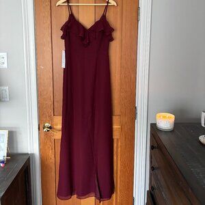 Azazie Cabernet Bridesmaid Dress